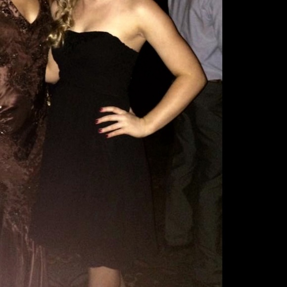 🔴HOST PICK🔴Black strapless dress🔴 - Picture 3 of 5